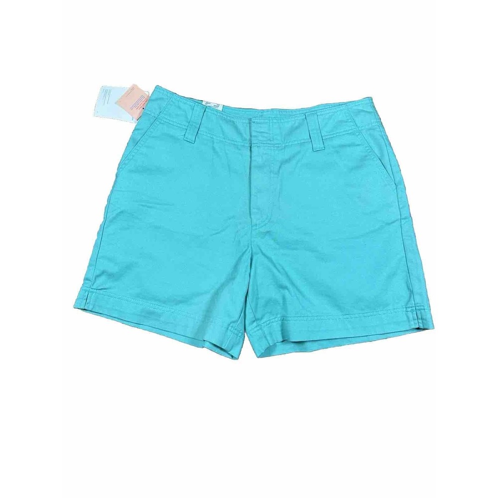 NWT Dockers Women's Favorite‎ Fit 100% Cotton Shorts Size 14. Green